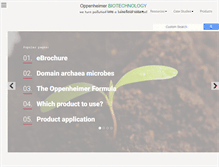 Tablet Screenshot of obio.com